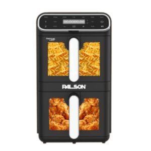 Vertical Limit 11L Dual Drawer Air Fryer | 2460W High-Power Digital Cooker